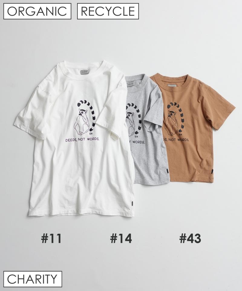 《環境配慮素材》2ND CO KITSUNEZARU TEE