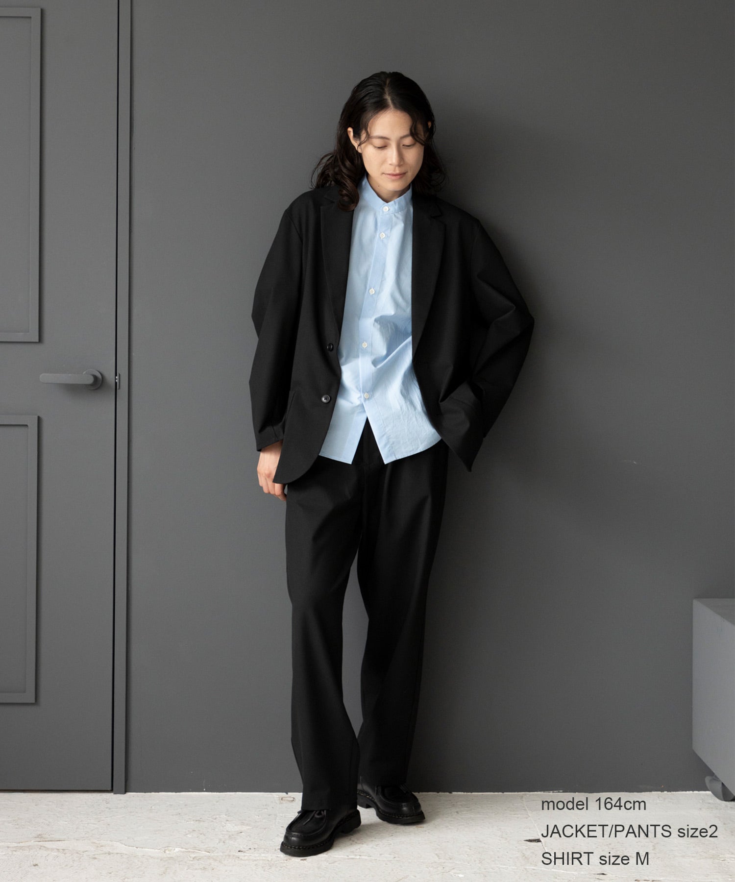 環境配慮素材》B GREEN JACKET オンオフ兼用 セットアップ対応［155