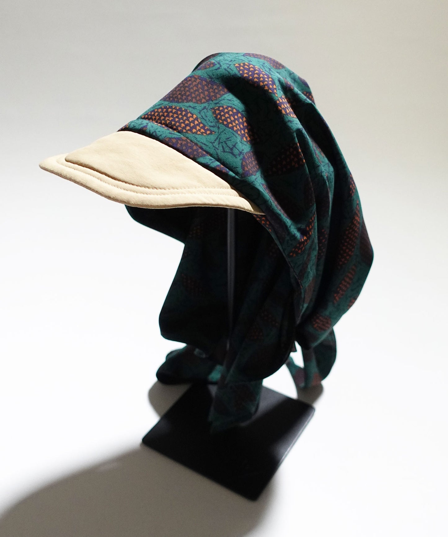 PRINT SCARF CAP
