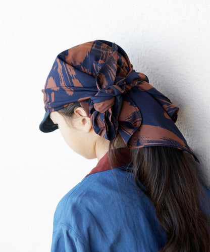 PRINT SCARF CAP