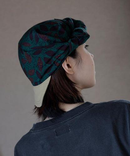 PRINT SCARF CAP