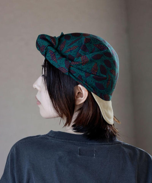 PRINT SCARF CAP