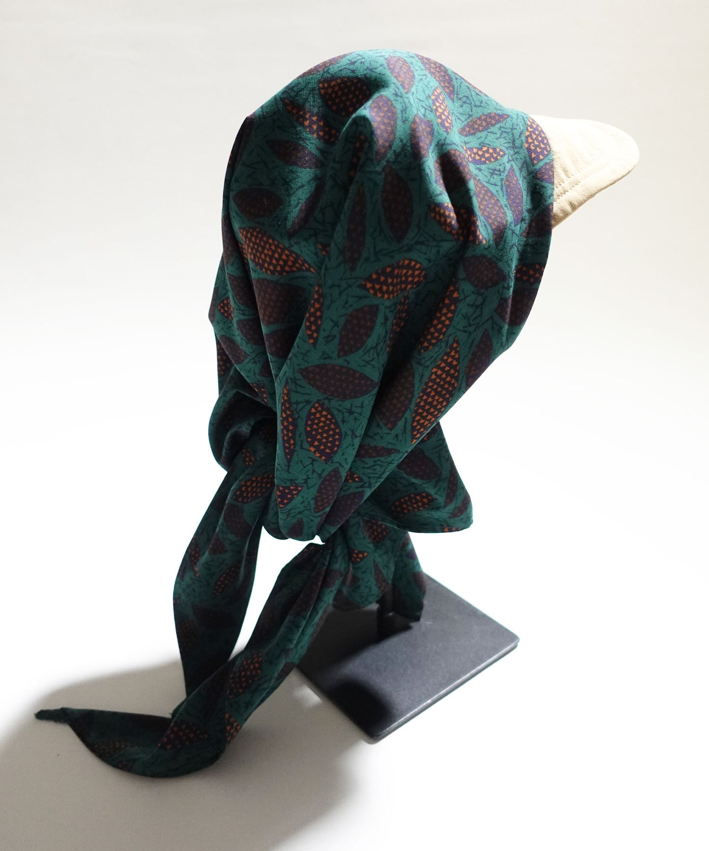 PRINT SCARF CAP