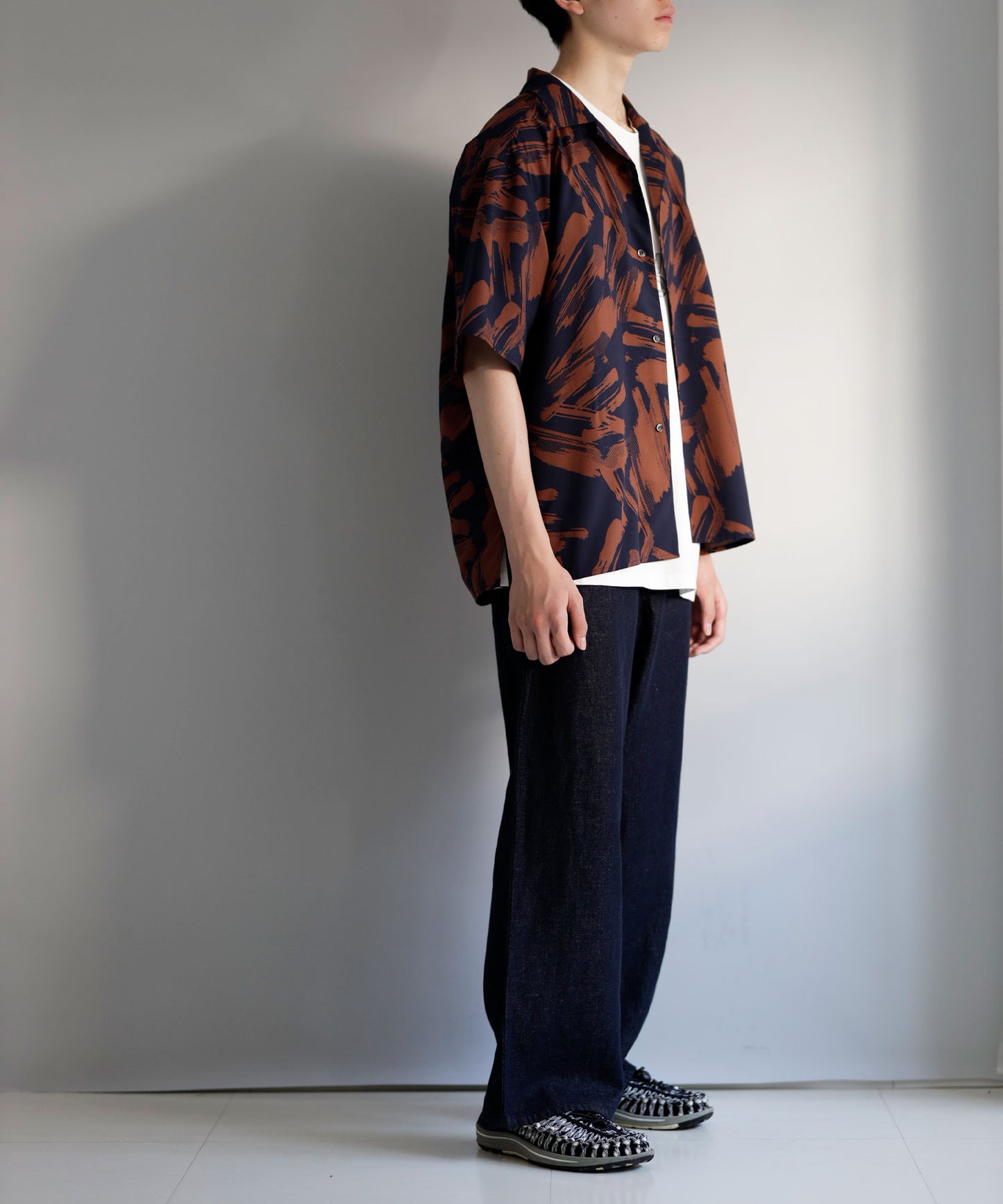 PRINT H/S SHIRT［100-145cm］