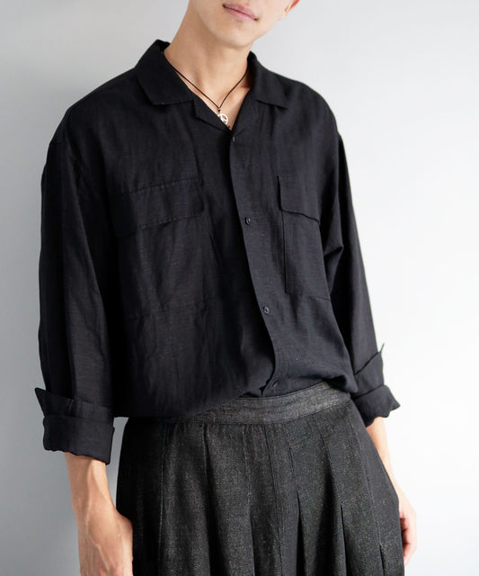 《環境配慮素材》Li/Ry L/S SHIRT［145-175cm］