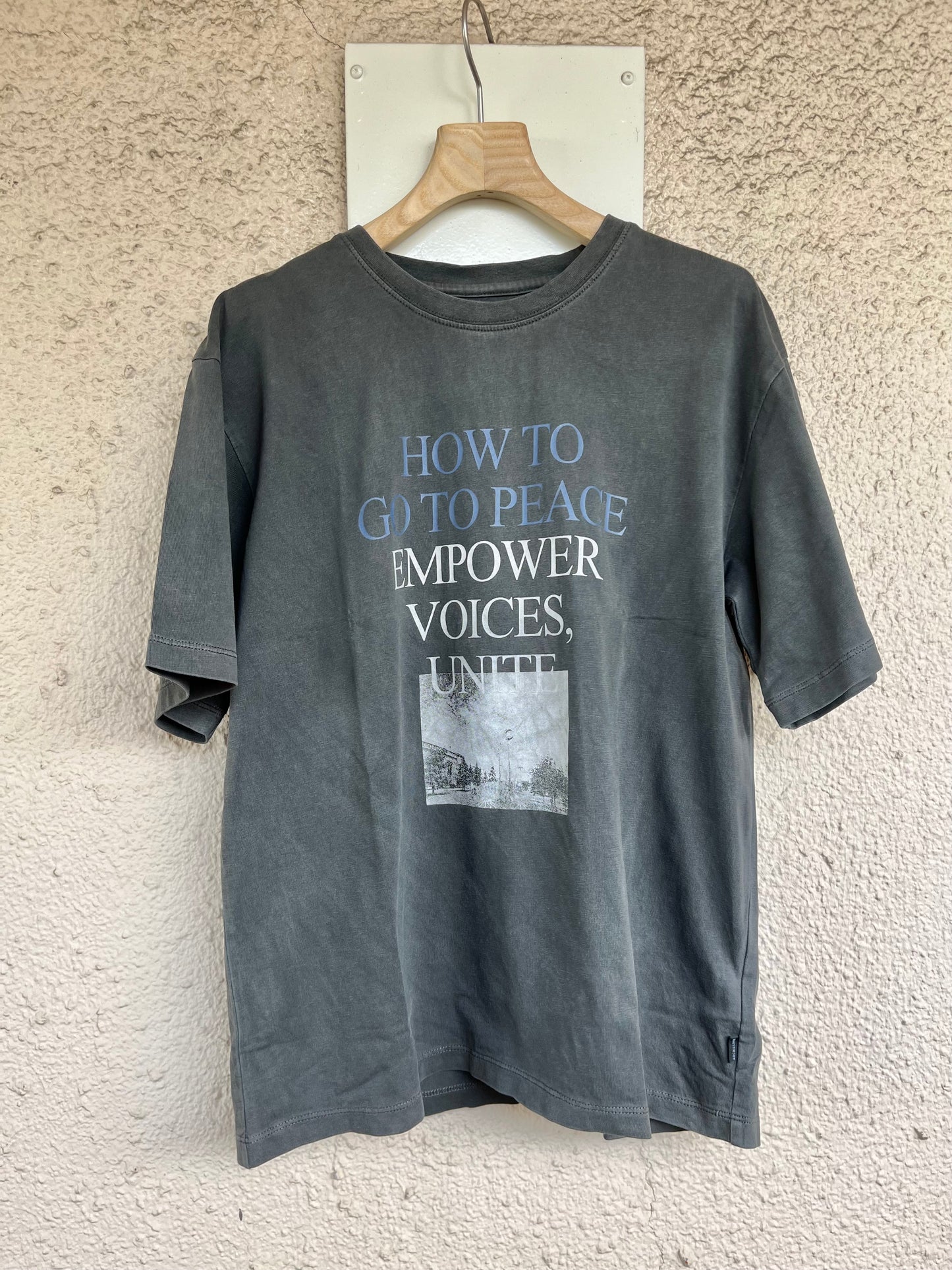 《環境配慮素材》オーガニックコットン PARK グラフィックTシャツ［145-175cm］