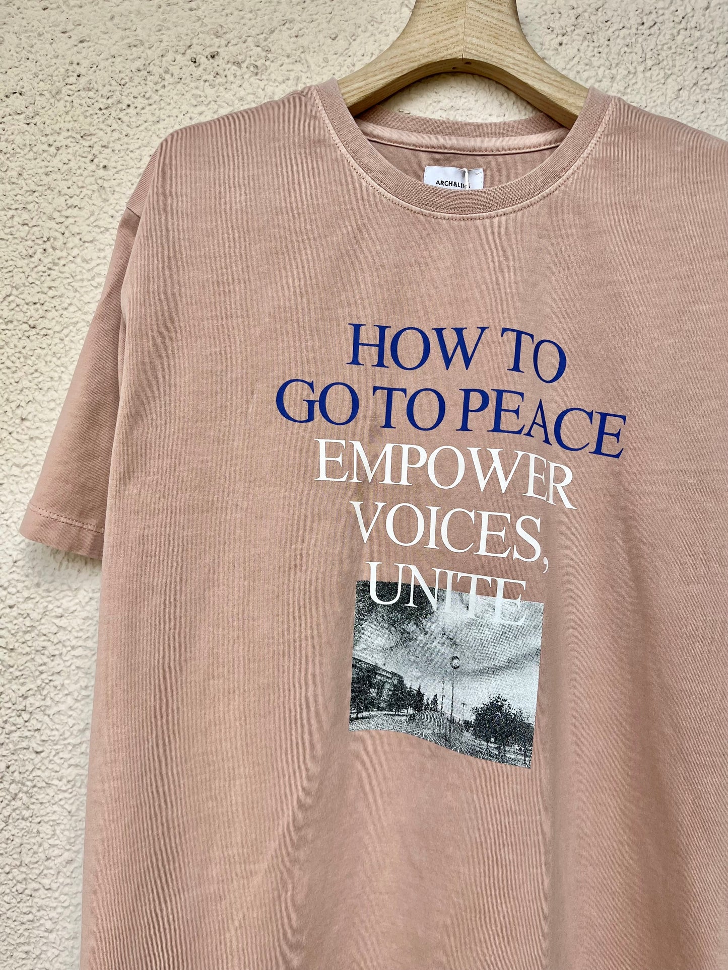《環境配慮素材》オーガニックコットン PARK グラフィックTシャツ［145-175cm］