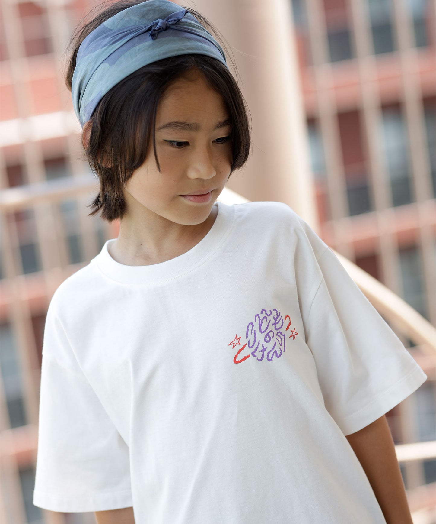 《環境配慮素材》*SUPER-KIKI コラボ*オーガニックオーガニックコットン 子供の権利 TEE［100-145cm］