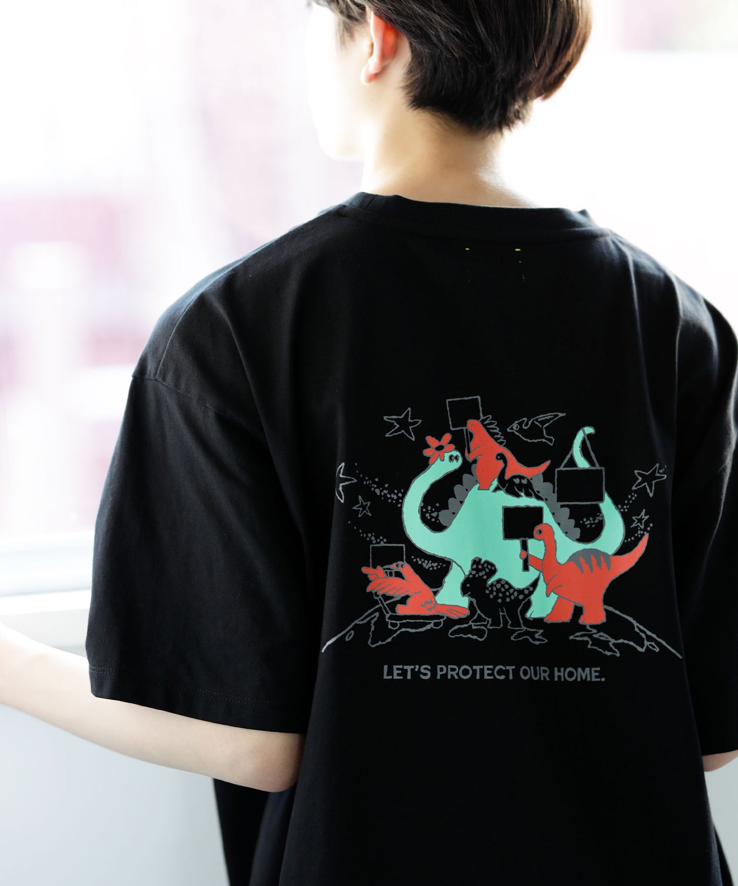 《環境配慮素材》*SUPER-KIKI コラボ*オーガニックオーガニックコットン 子供の権利 TEE［100-145cm］