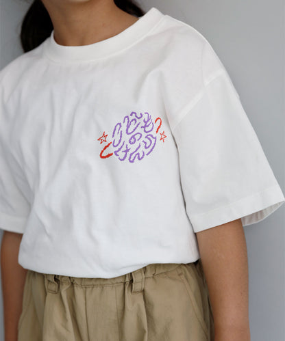 《環境配慮素材》*SUPER-KIKI コラボ*オーガニックオーガニックコットン 子供の権利 TEE［100-145cm］