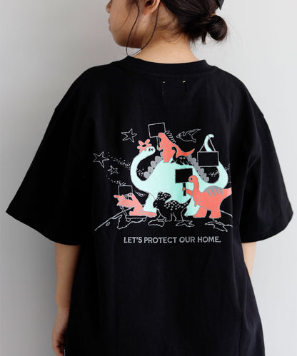 《環境配慮素材》*SUPER-KIKI コラボ*オーガニックオーガニックコットン 子供の権利 TEE［100-145cm］