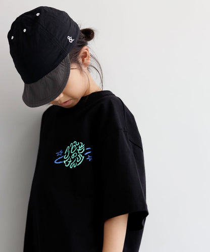 《環境配慮素材》*SUPER-KIKI コラボ*オーガニックオーガニックコットン 子供の権利 TEE［100-145cm］