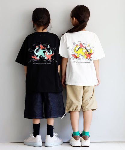 《環境配慮素材》*SUPER-KIKI コラボ*オーガニックオーガニックコットン 子供の権利 TEE［100-145cm］
