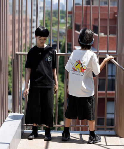 《環境配慮素材》*SUPER-KIKI コラボ*オーガニックオーガニックコットン 子供の権利 TEE［100-145cm］