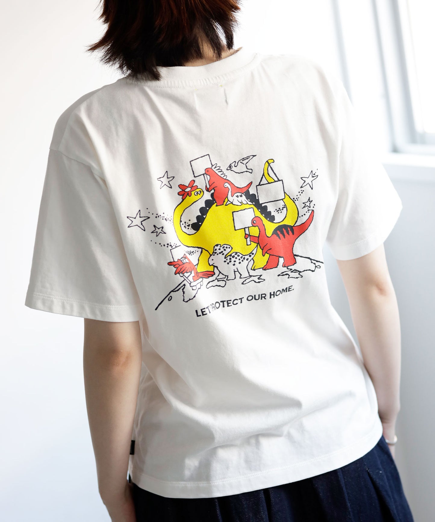 《環境配慮素材》*SUPER-KIKI コラボ*オーガニックオーガニックコットン 子供の権利 TEE［100-145cm］