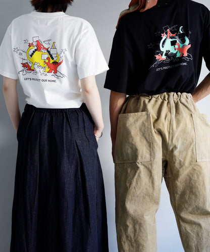 《環境配慮素材》*SUPER-KIKI コラボ*オーガニックオーガニックコットン 子供の権利 TEE［100-145cm］