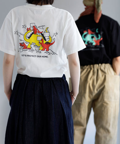 《環境配慮素材》*SUPER-KIKI コラボ*オーガニックオーガニックコットン 子供の権利 TEE［100-145cm］