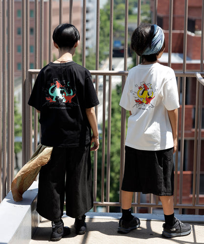 《環境配慮素材》*SUPER-KIKI コラボ*オーガニックオーガニックコットン 子供の権利 TEE［100-145cm］