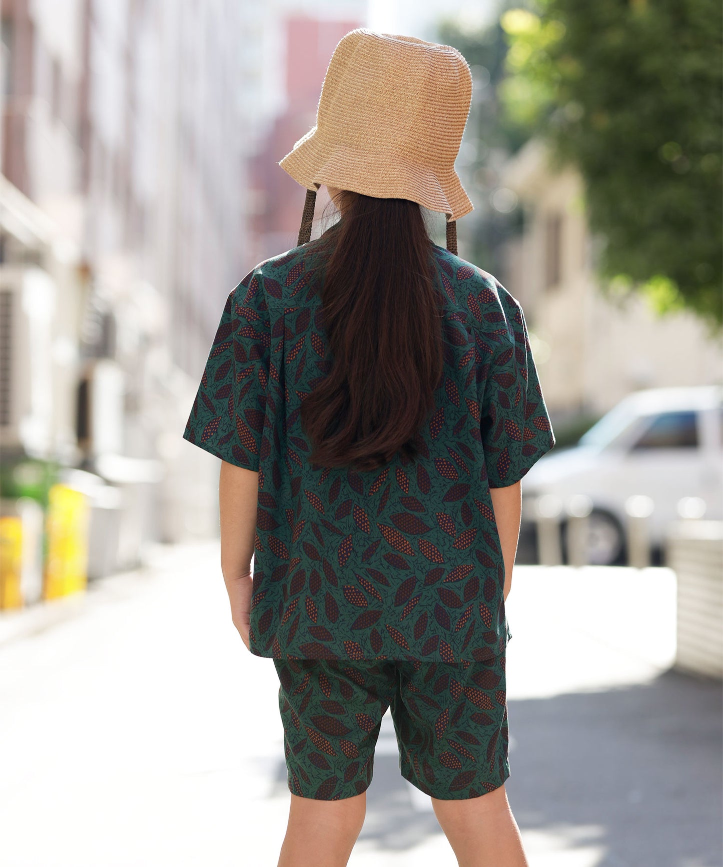 PRINT SHORTS［100-145cm］