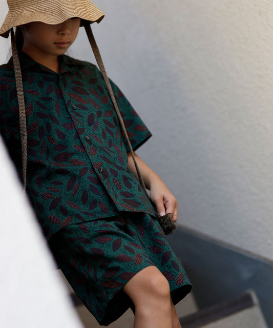 PRINT SHORTS［100-145cm］