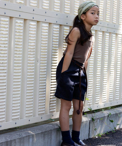 《環境配慮素材》Co/Li DENIM SHORTS［145-175cm］