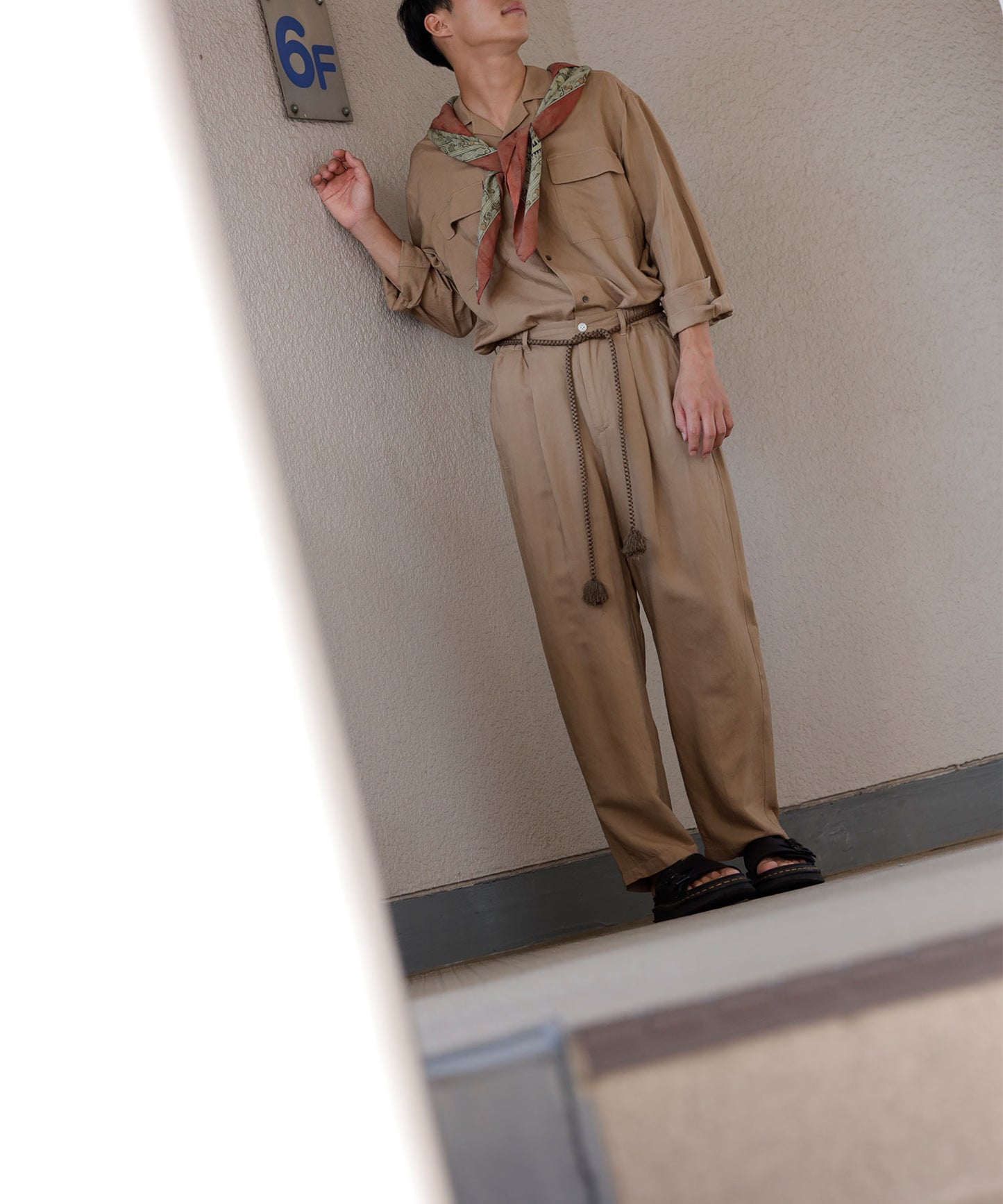 《環境配慮素材》Li/Ry CREW PANTS