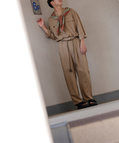 《環境配慮素材》Li/Ry CREW PANTS