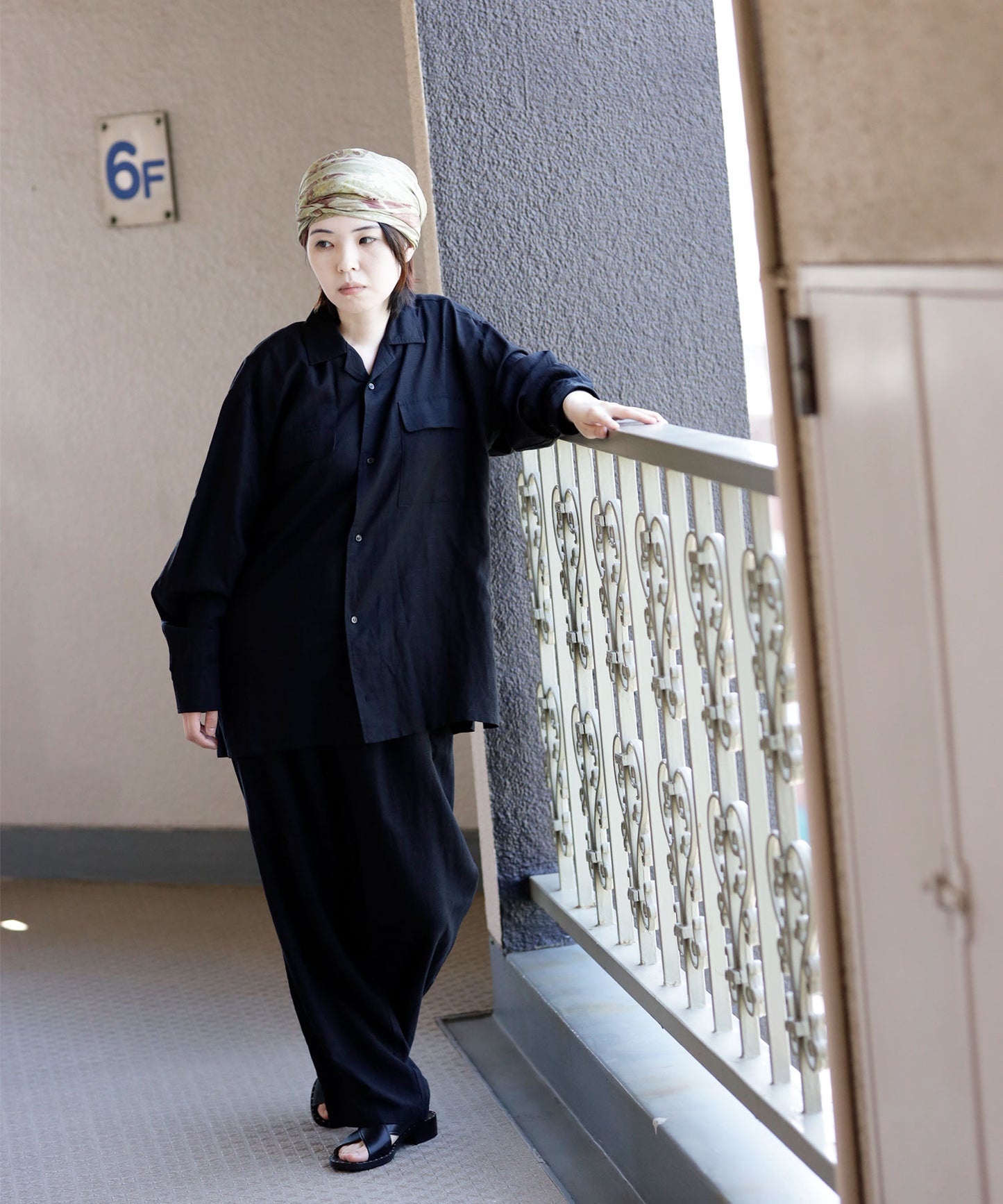 《環境配慮素材》Li/Ry CREW PANTS