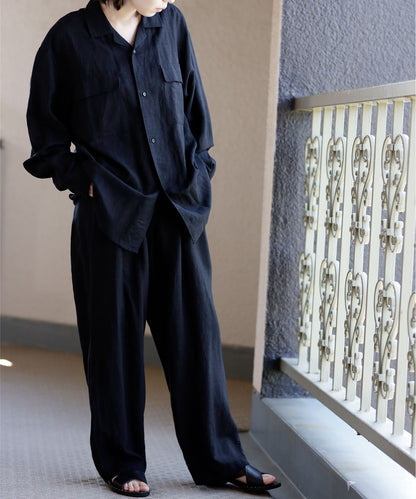 《環境配慮素材》Li/Ry CREW PANTS