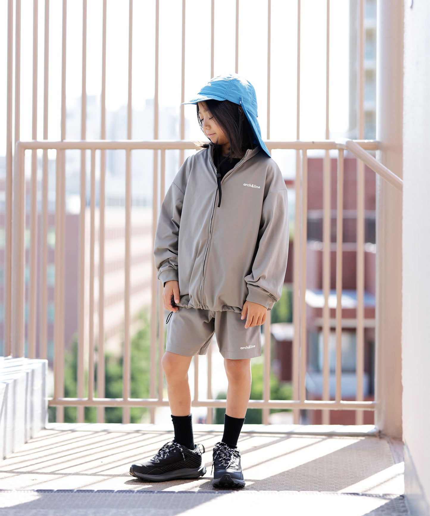 UV CUT  BLOUSON UVカット 吸水速乾［145-175cm］