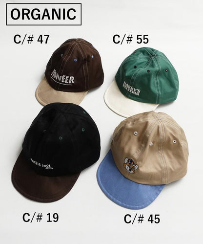 《環境配慮素材》OG TRIO CAP オーガニックコットン