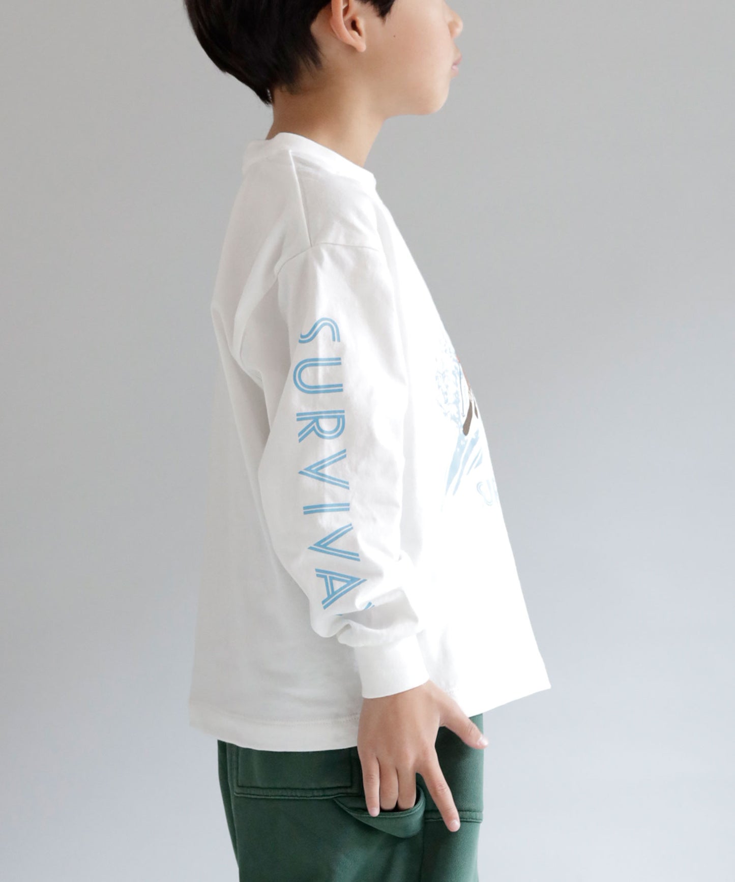 《環境配慮素材》OG NAKKIE L/S TEE［145-175cm］