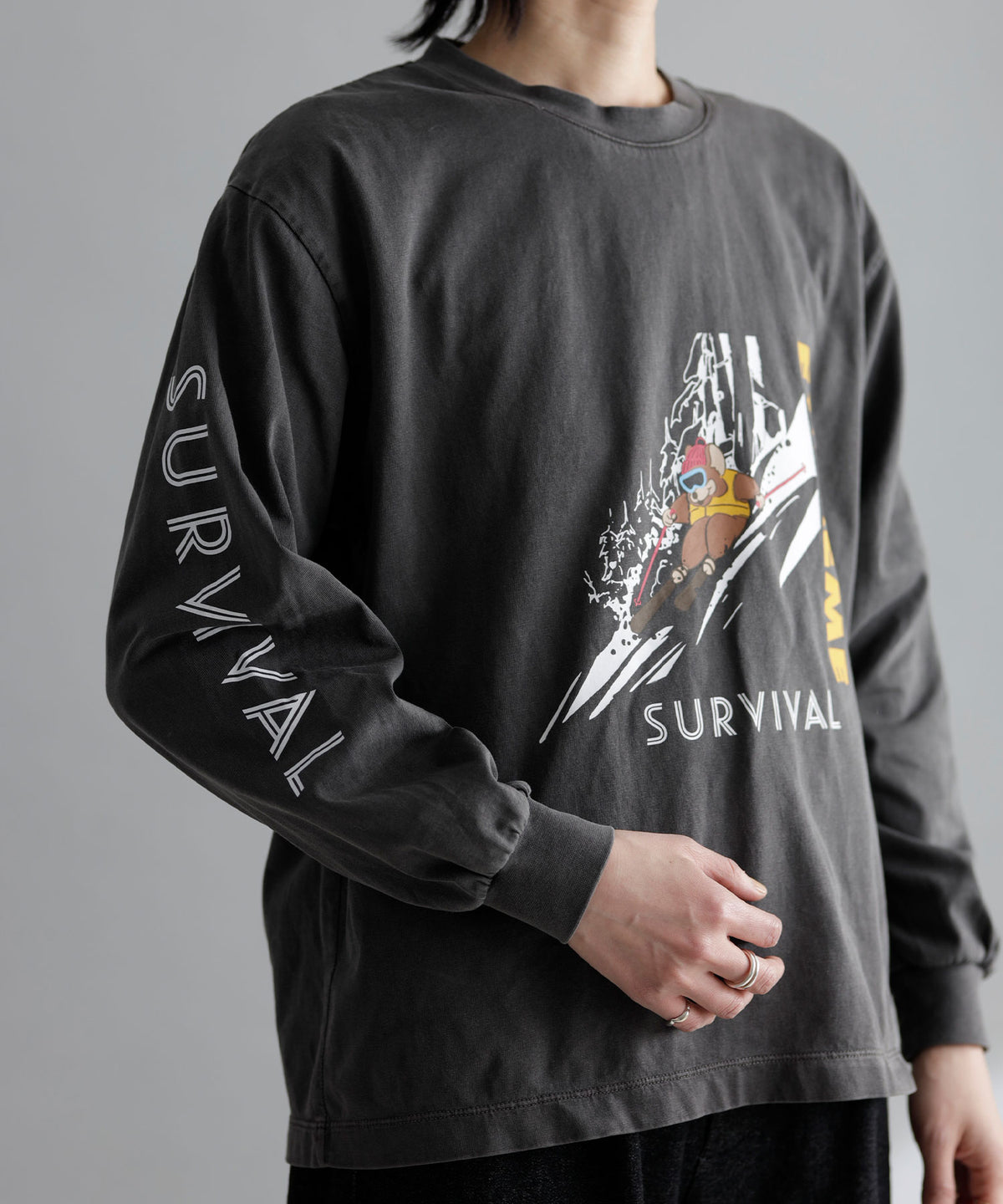 《環境配慮素材》OG NAKKIE L/S TEE［145-175cm］