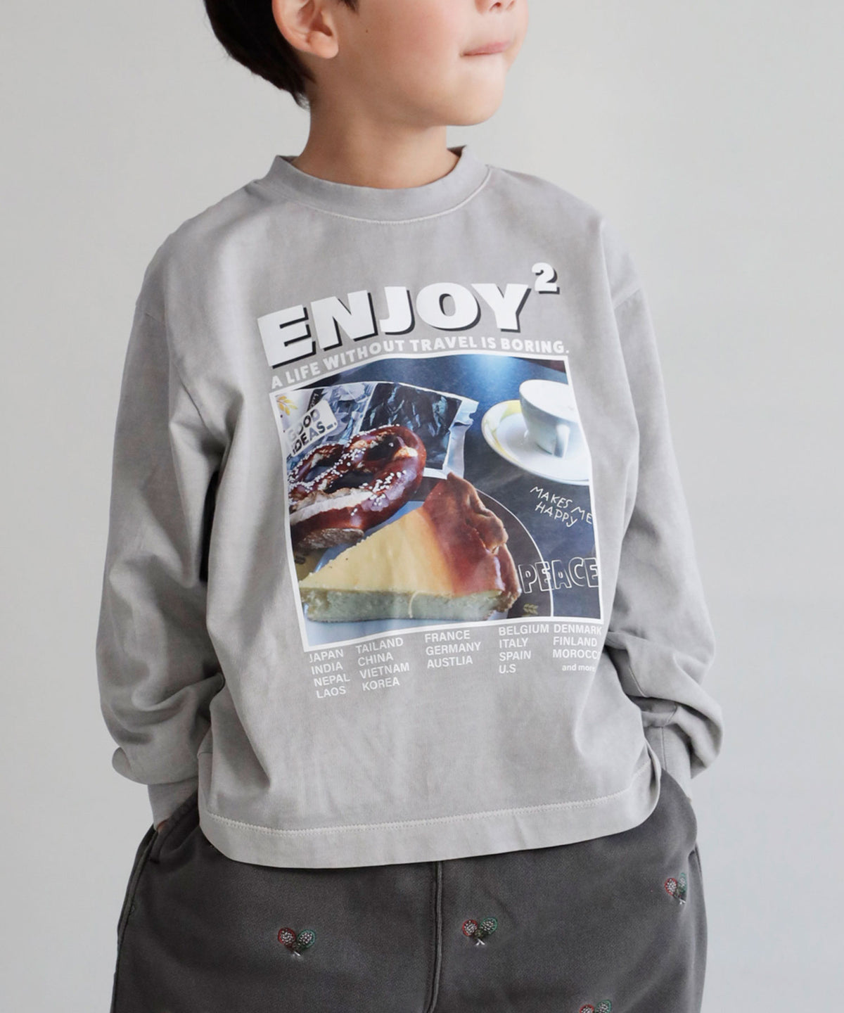 《環境配慮素材》OG ENJOY TEE［85-145cm］