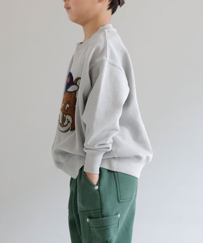 《環境配慮素材》OG NAKKIE TERRY LOOP VINTAGE DYE  SWEATSHIRT［85-145cm］