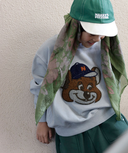 《環境配慮素材》OG NAKKIE TERRY LOOP VINTAGE DYE  SWEATSHIRT［85-145cm］