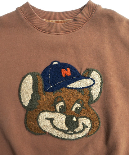 《環境配慮素材》OG NAKKIE TERRY LOOP VINTAGE DYE  SWEATSHIRT［85-145cm］