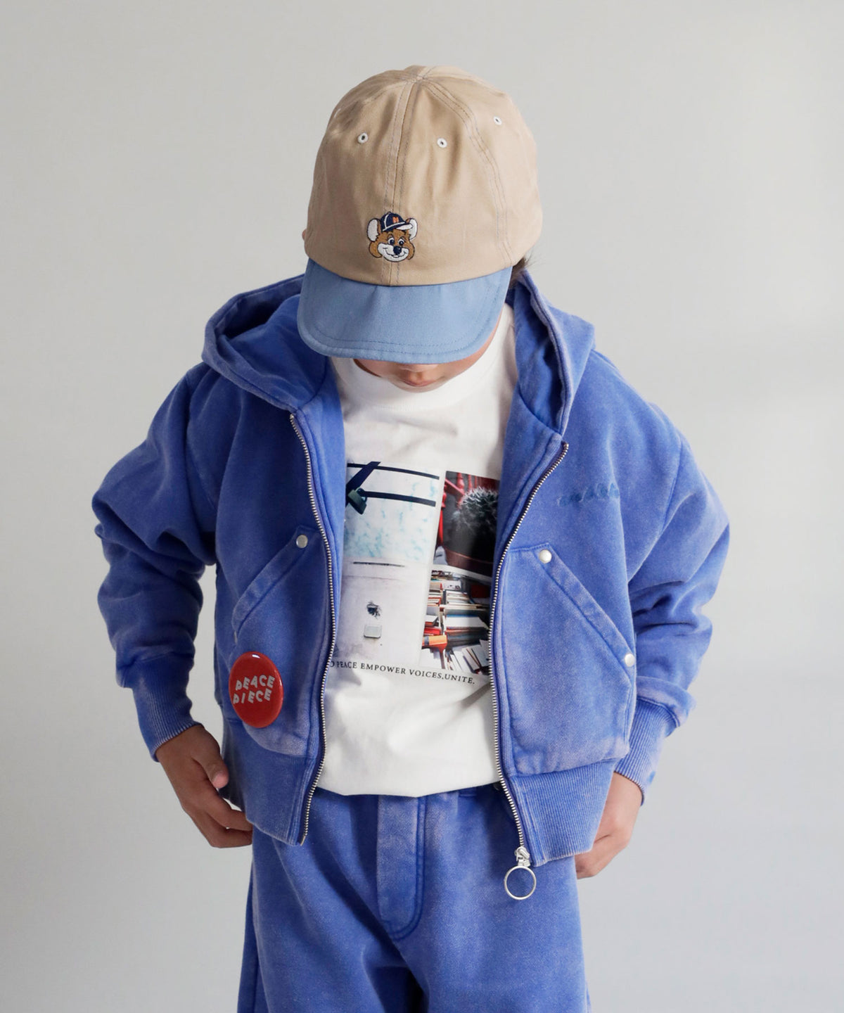 《環境配慮素材》OG TERRY LOOP CLOUDY DYE PARKA［85-145cm］セットアップ対応