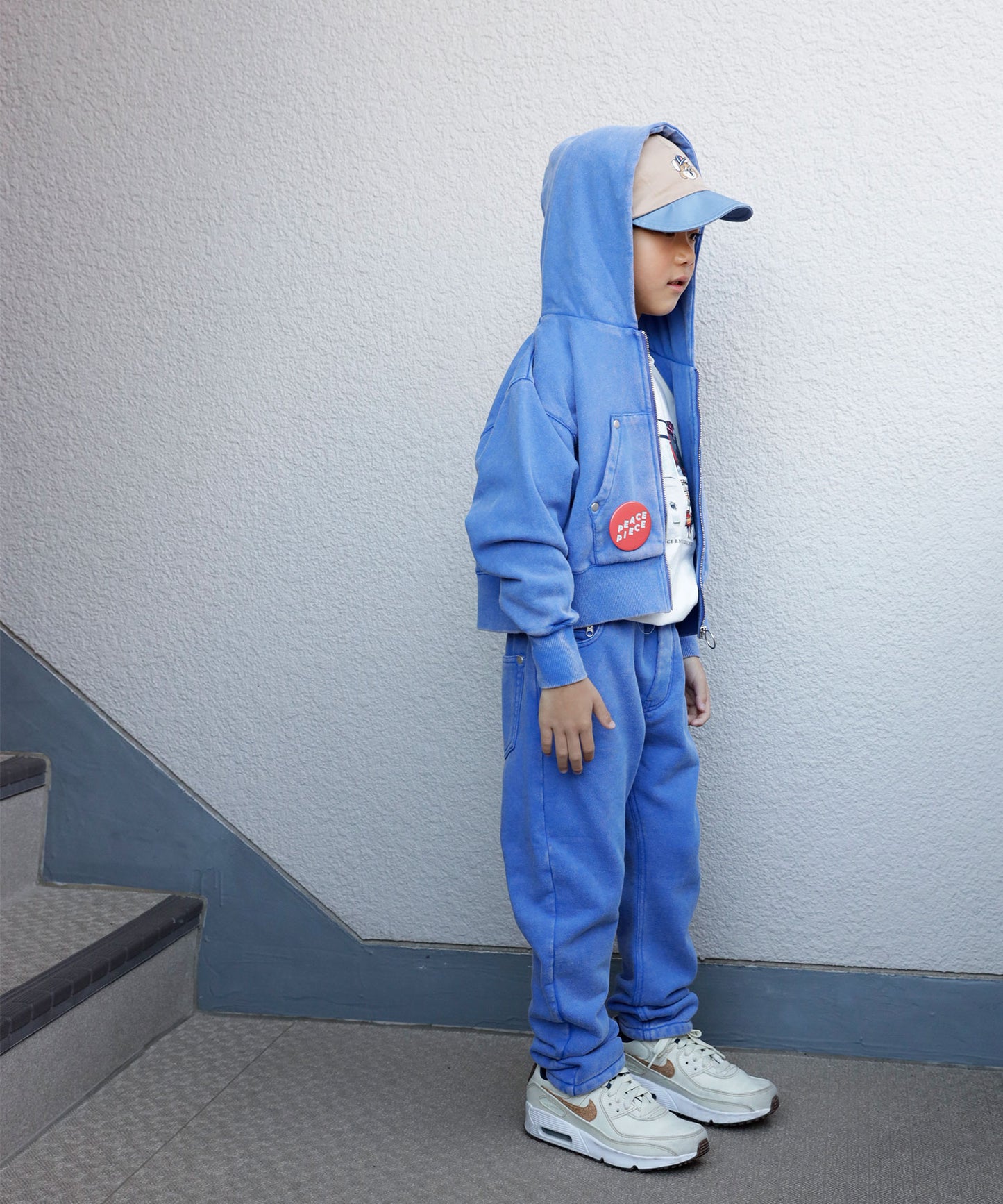 《環境配慮素材》OG TERRY LOOP CLOUDY DYE PARKA［85-145cm］セットアップ対応