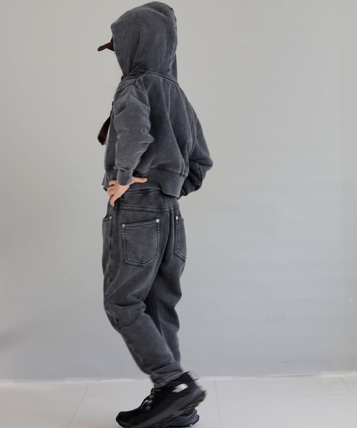 《環境配慮素材》OG TERRY LOOP CLOUDY DYE PARKA［85-145cm］セットアップ対応