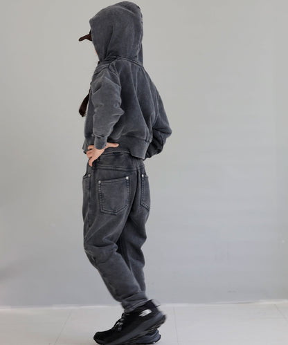 《環境配慮素材》OG TERRY LOOP CLOUDY DYE PARKA［85-145cm］セットアップ対応
