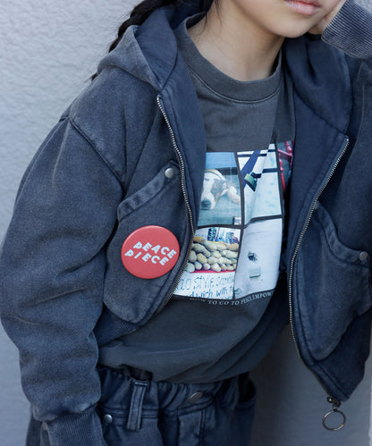 《環境配慮素材》OG TERRY LOOP CLOUDY DYE PARKA［85-145cm］セットアップ対応