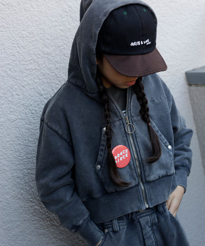 《環境配慮素材》OG TERRY LOOP CLOUDY DYE PARKA［85-145cm］セットアップ対応