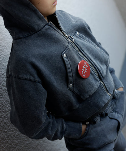 《環境配慮素材》OG TERRY LOOP CLOUDY DYE PARKA［85-145cm］セットアップ対応