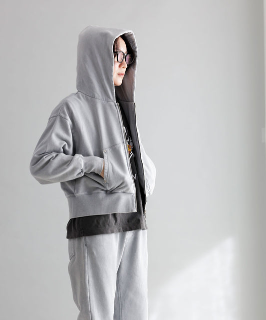 《環境配慮素材》OG TERRY LOOP CLOUDY DYE PARKA［145-175cm］セットアップ対応