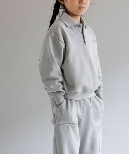 《環境配慮素材》OG TERRY LOOP VINTAGE DYE  POLO［85-145cm］セットアップ対応