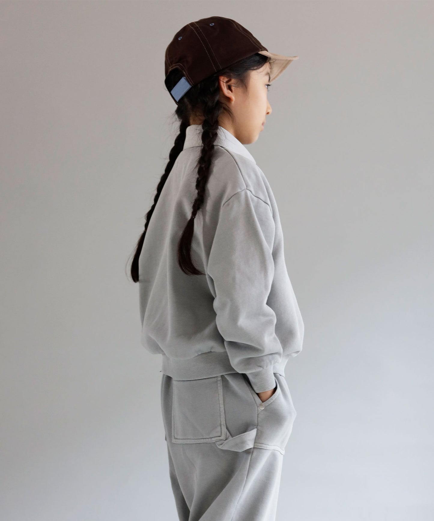 《環境配慮素材》OG TERRY LOOP VINTAGE DYE  POLO［85-145cm］セットアップ対応