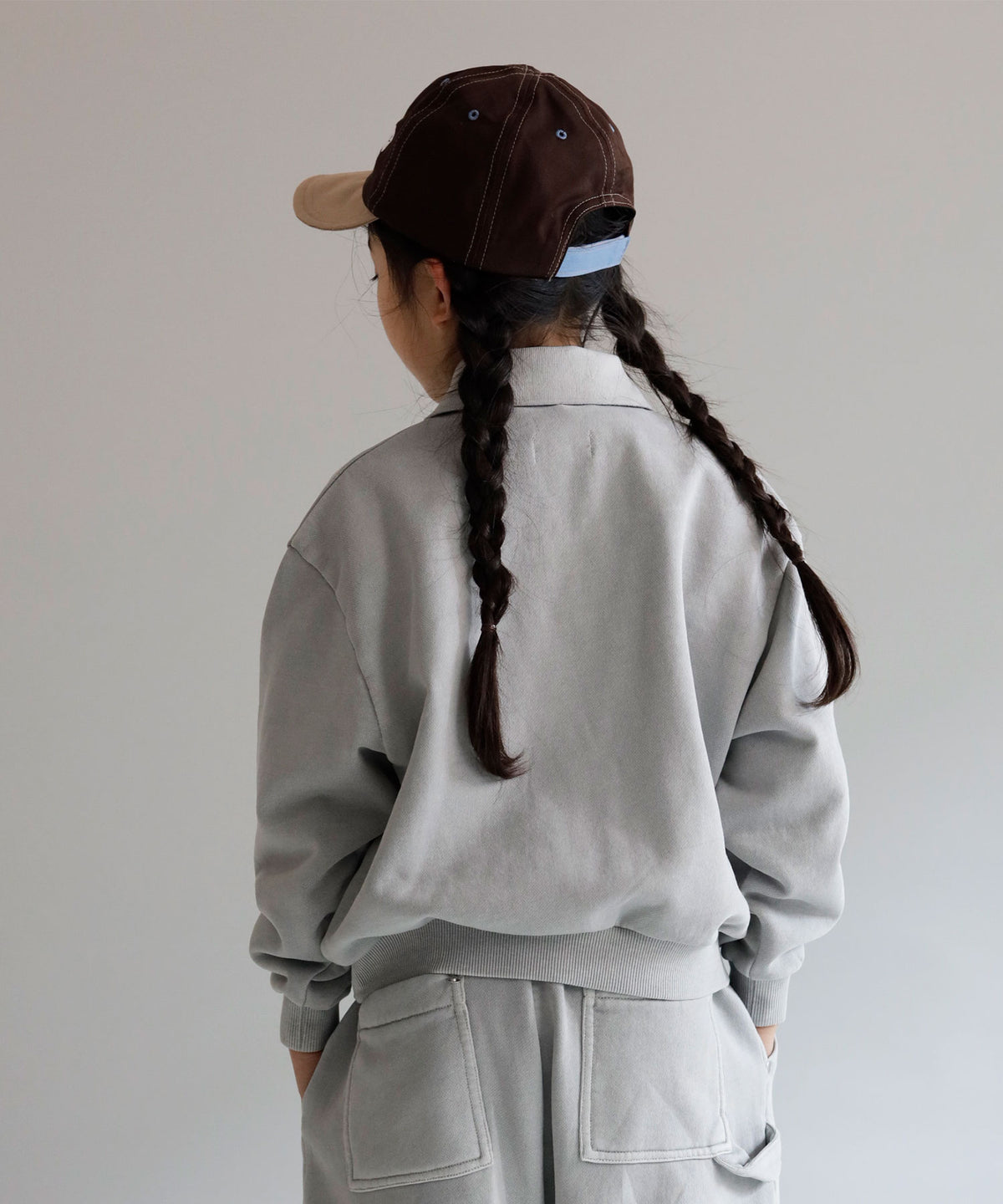 《環境配慮素材》OG TERRY LOOP VINTAGE DYE  POLO［85-145cm］セットアップ対応