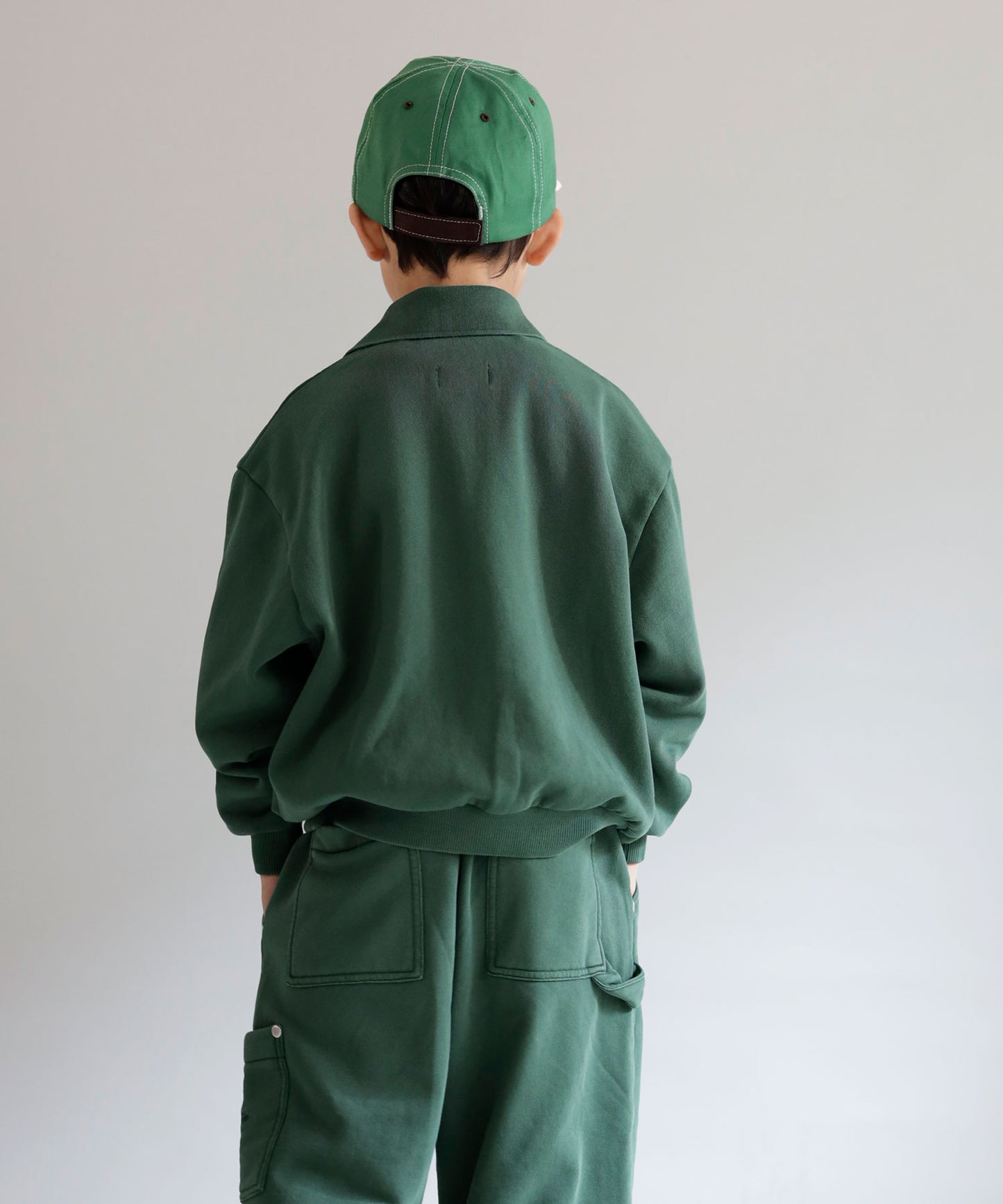 《環境配慮素材》OG TERRY LOOP VINTAGE DYE  POLO［85-145cm］セットアップ対応