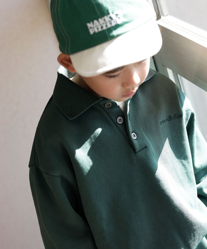 《環境配慮素材》OG TERRY LOOP VINTAGE DYE  POLO［85-145cm］セットアップ対応